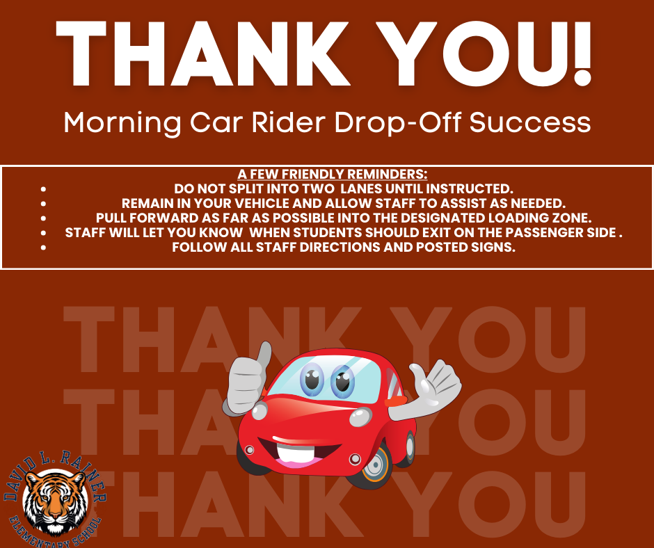 car rider drop-off success