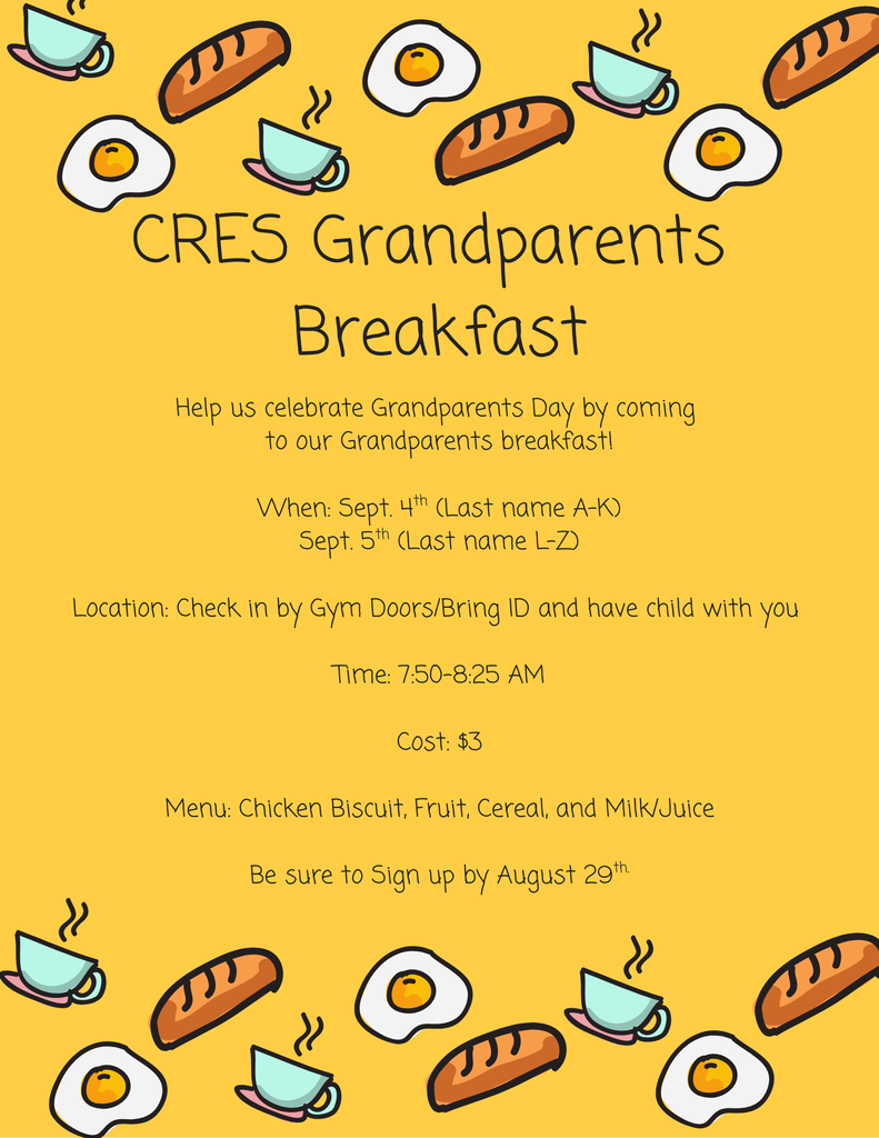 Grandparents Breakfast
