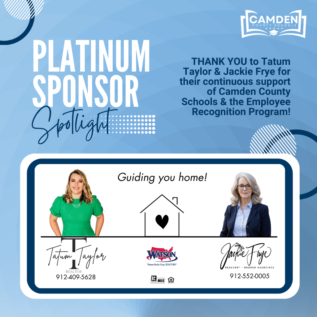 Platinum level sponsors