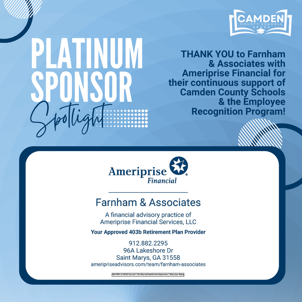 Platinum level sponsor