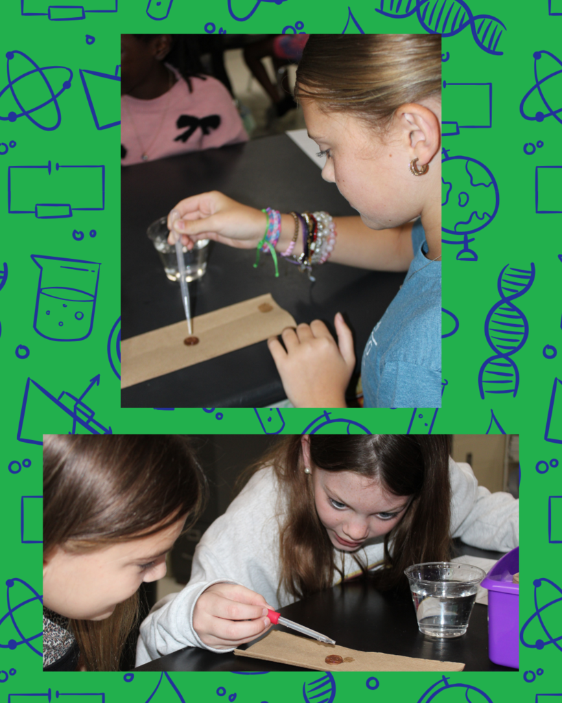 Penny Experiment Pictures