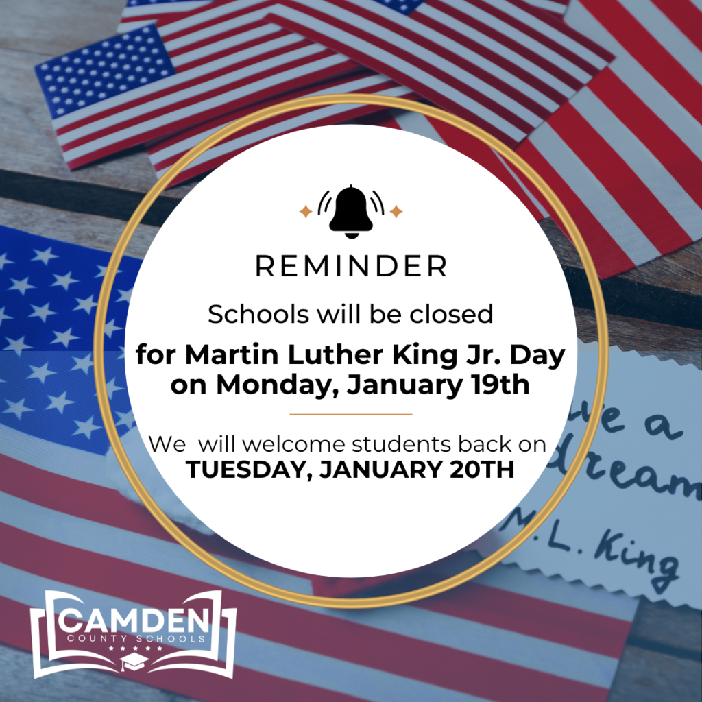 MLK Jr. Day schools closed reminder