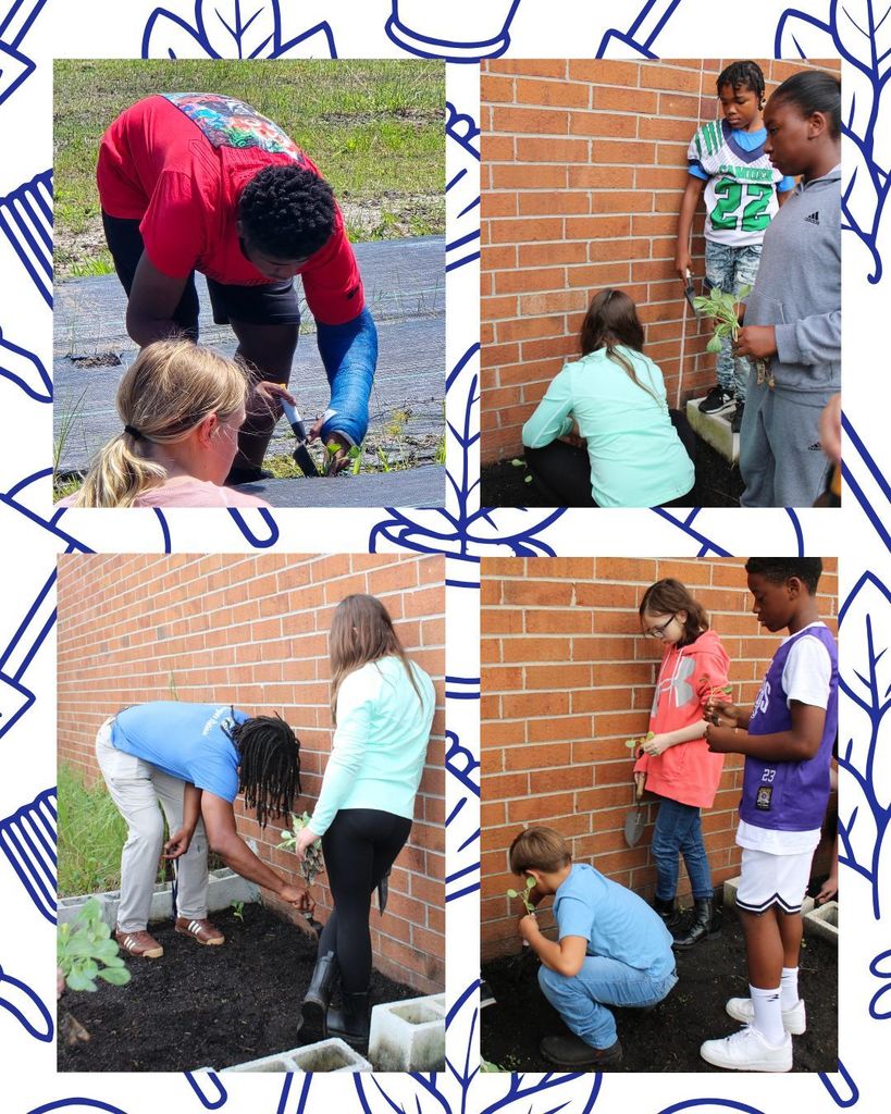 Kids Planting