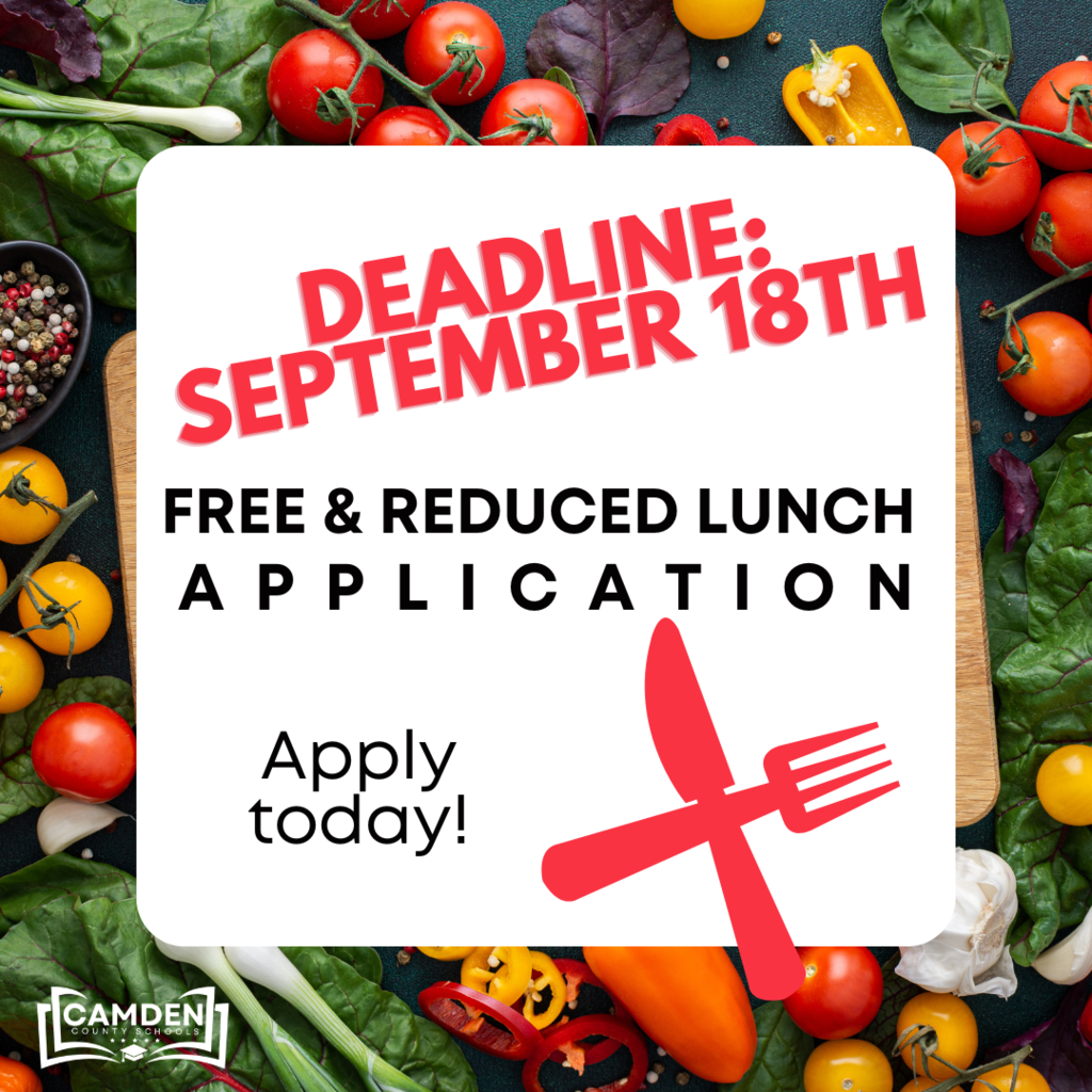 free and reduce lunch apps due
