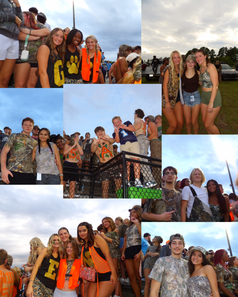 Students at CCHS Football Game