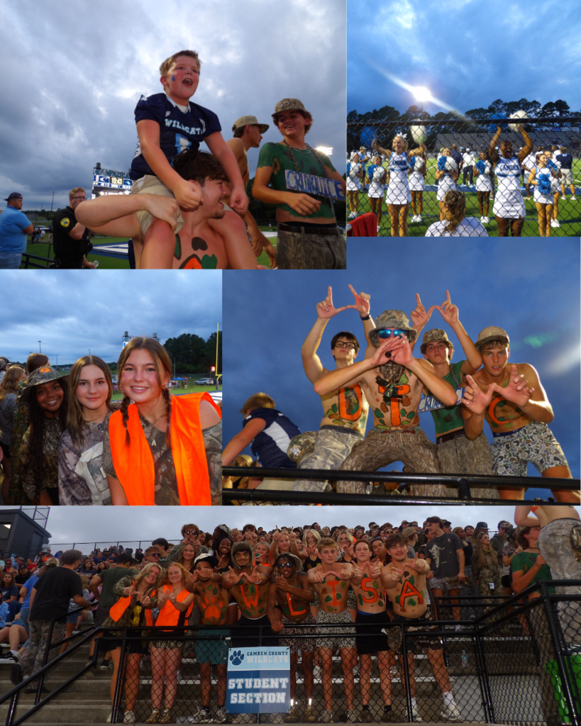 Students at CCHS Football Game