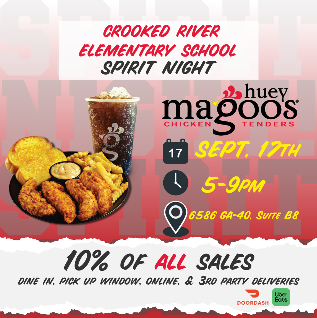 Huey Magoos Spirit Night
