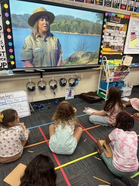 Students took a virtual field trip