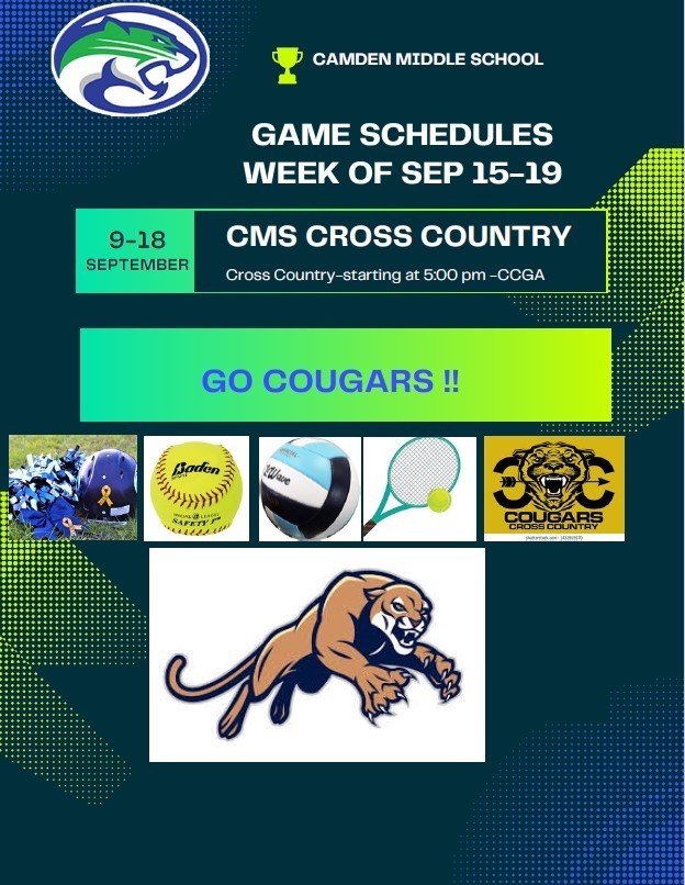 CMS Athletic Schedule