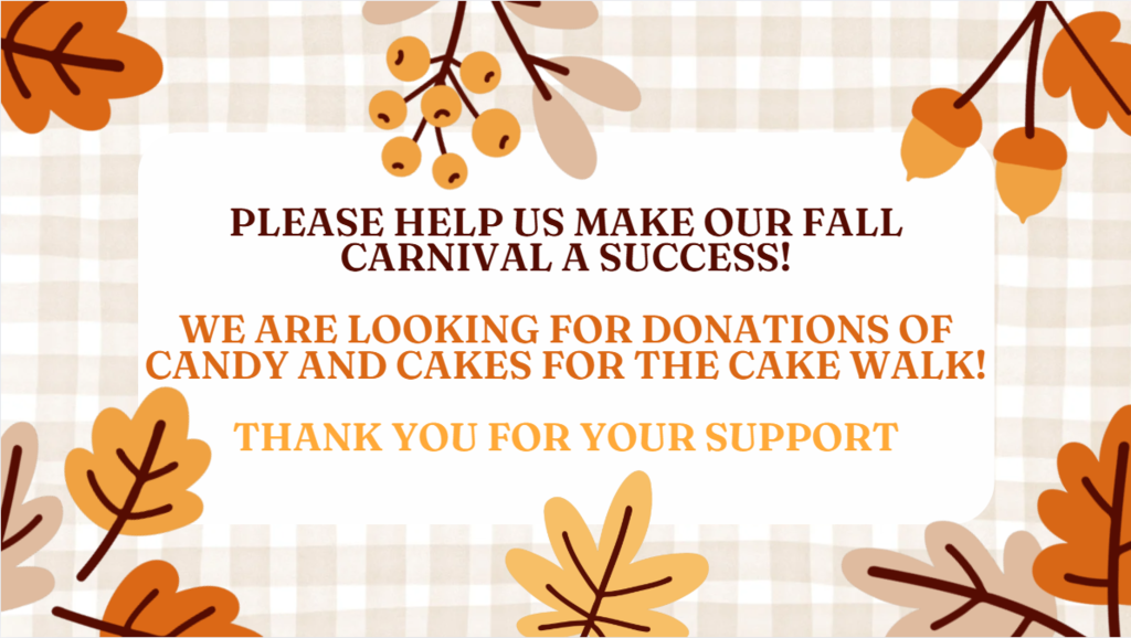 Fall carnival 10/16/25