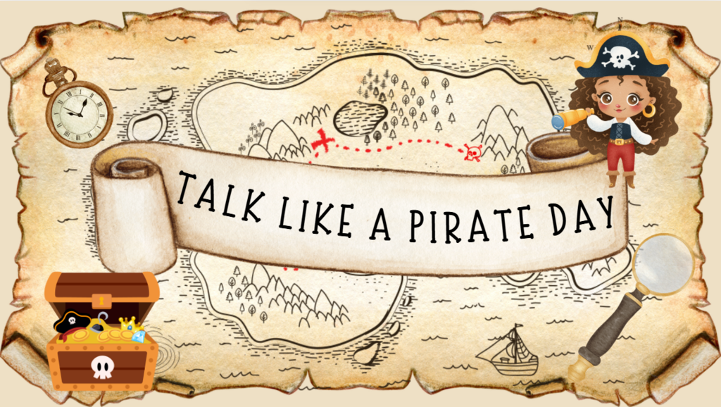dress like a pirate on 9/19