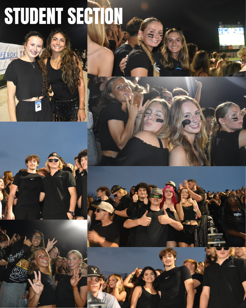 CCHS homecoming game student section