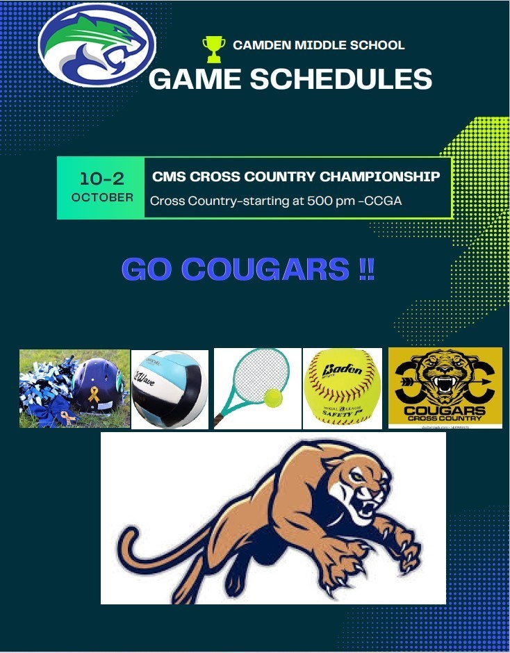 CMS Athletic Schedule
