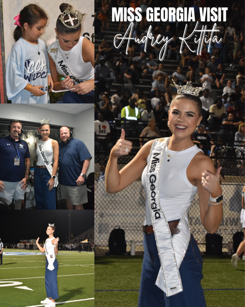 Miss Georgia at CCHS football game