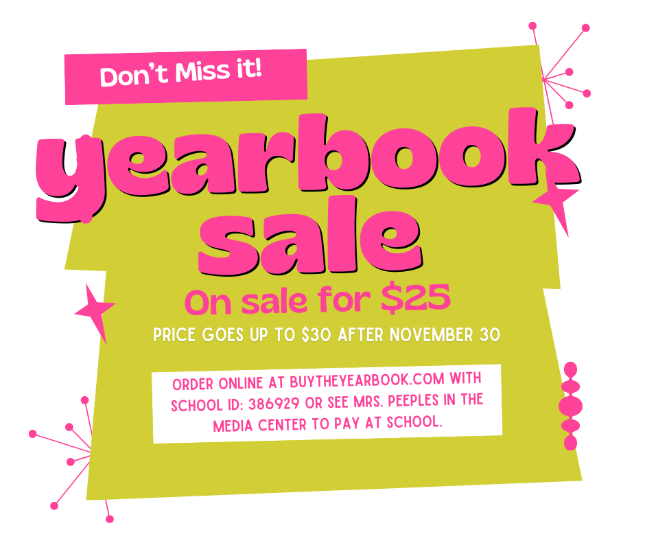 Yearbook Sale for $25