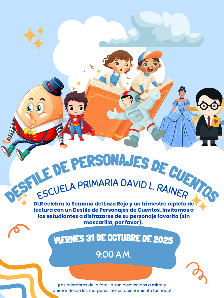 Character Parade - Spanish