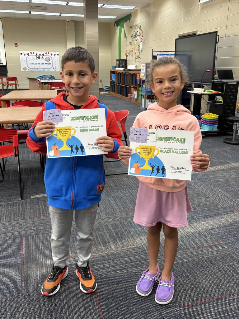 Bulldog Running Club winners