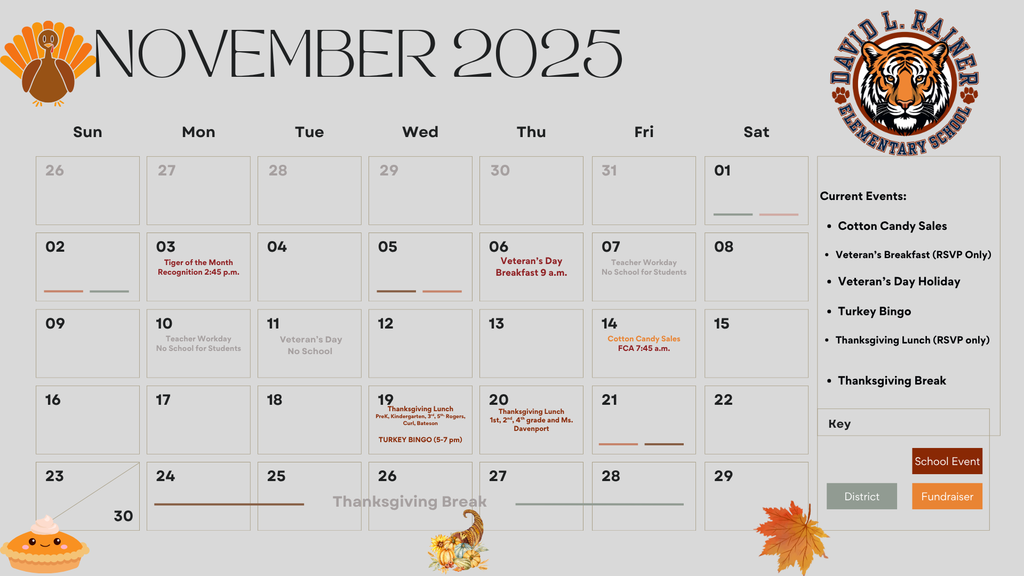 November Calendar