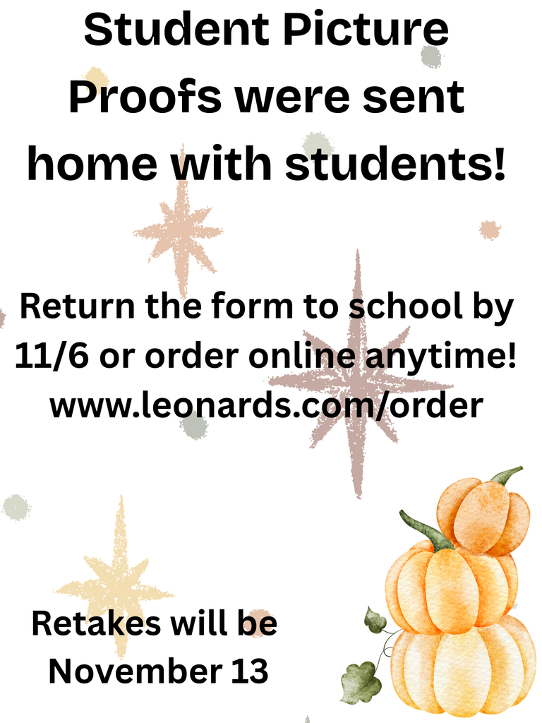 picture orders due 11/6/25