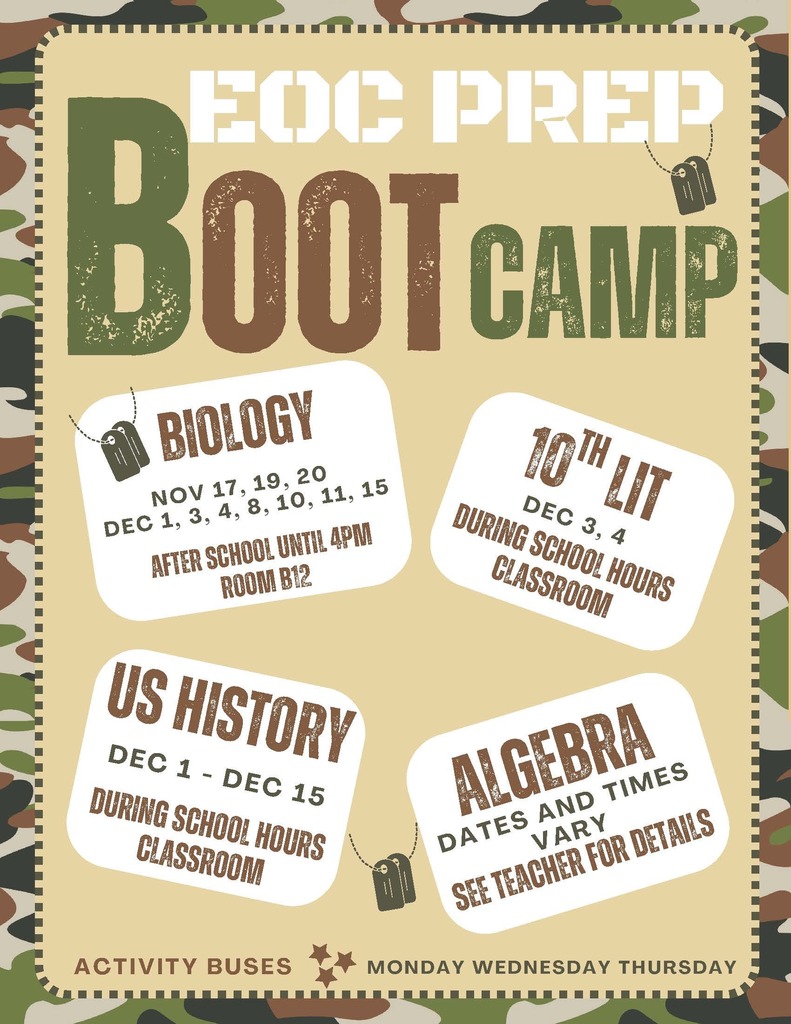 EOC Bootcamp