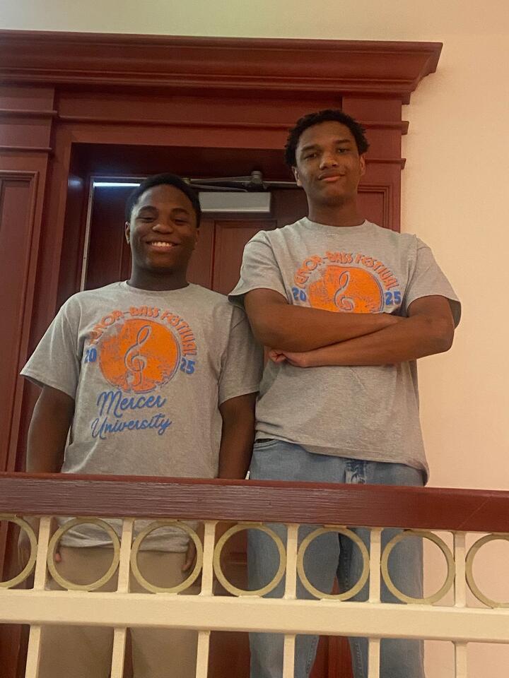 chorus student traveling to mercer university