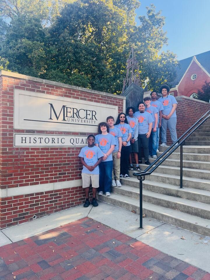 chorus student traveling to mercer university
