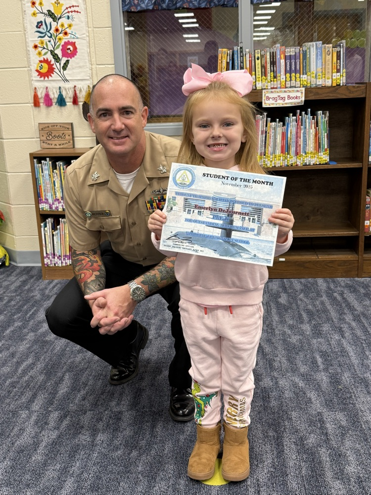 PreK student of the month