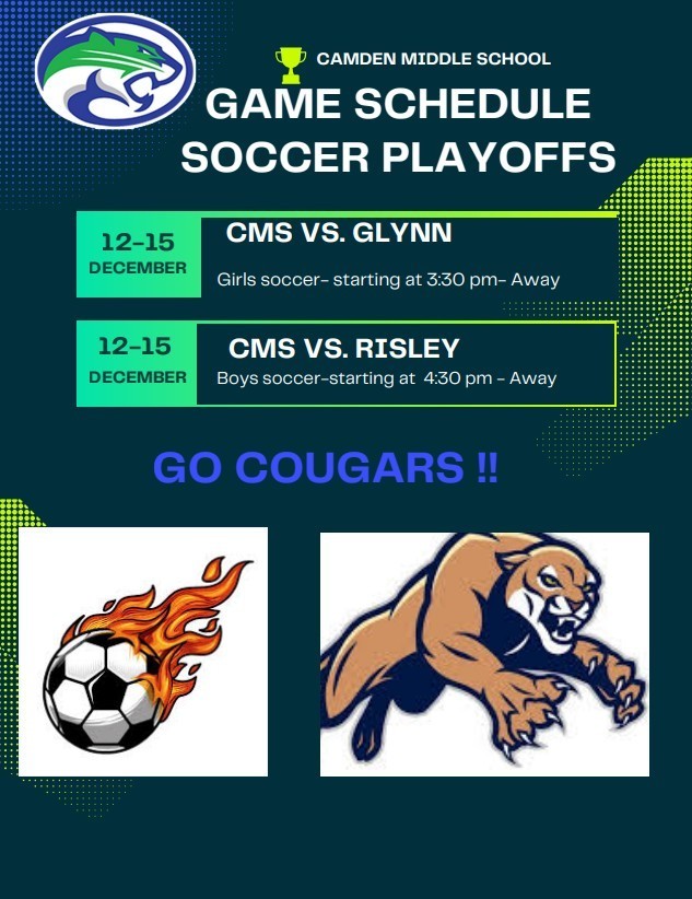 CMS Athletic Schedule