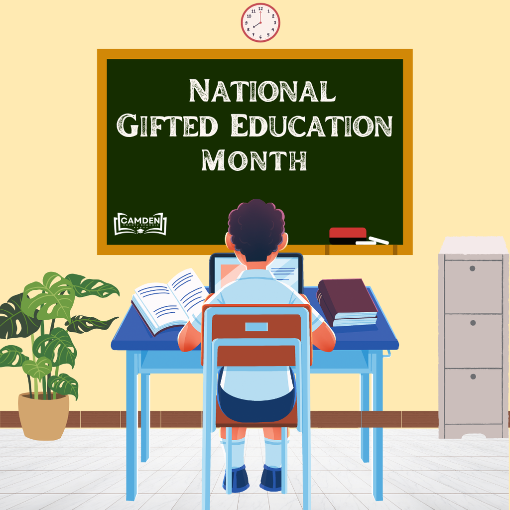 Gifted Education Month Graphic