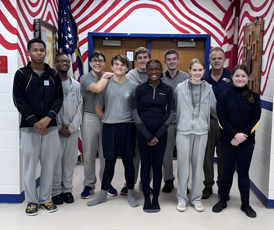 cchs rifle team group photo