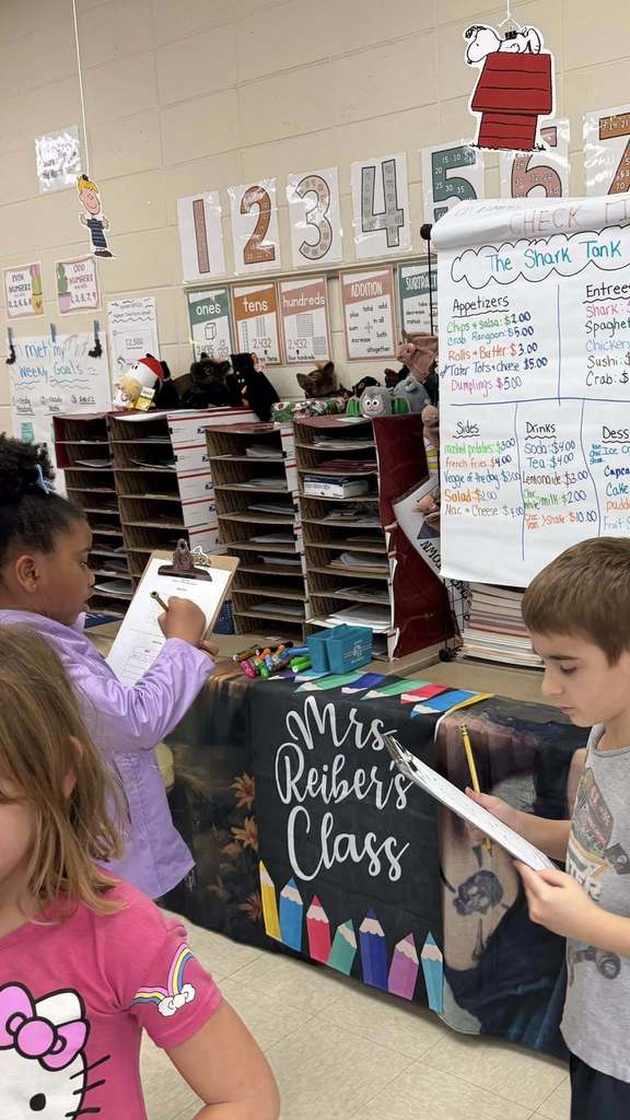 students working on project