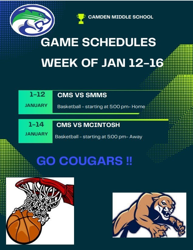CMS Athletic Schedule