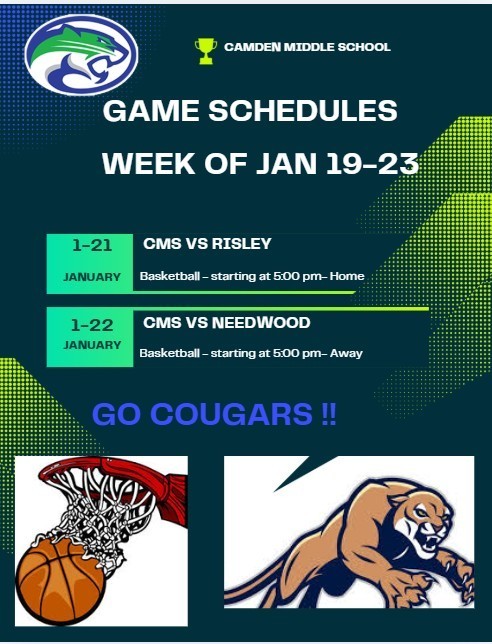 CMS Athletic Schedule
