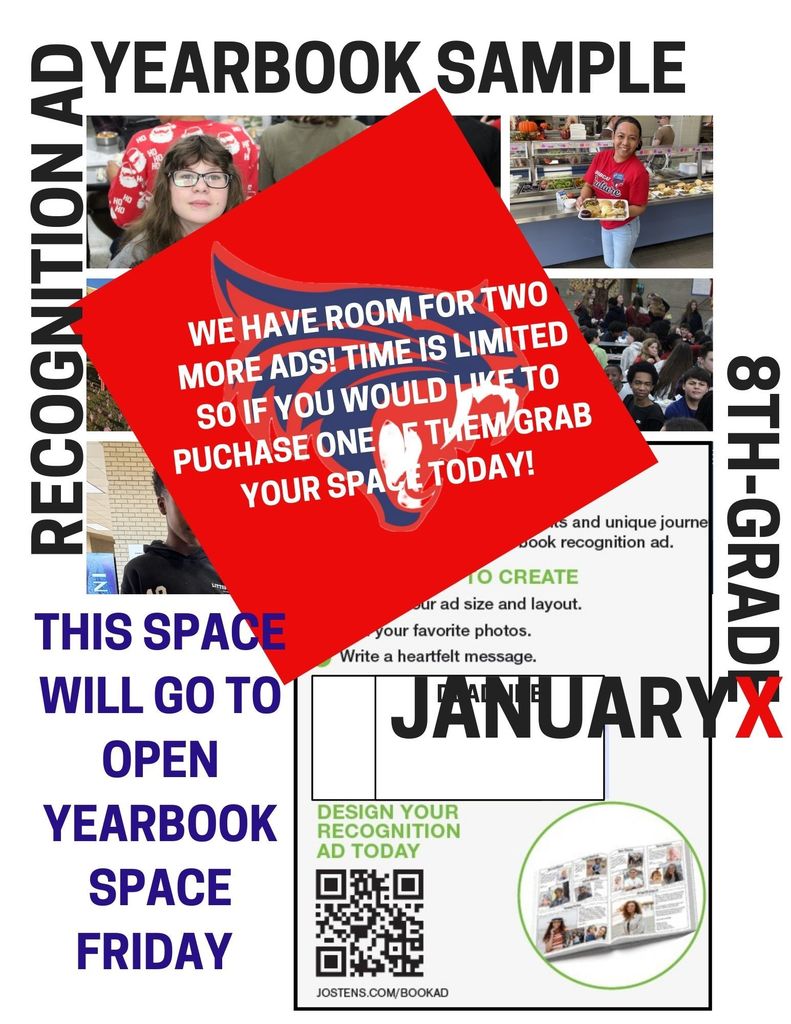 Yearbook Sample 8th-Grade Recognition Ad