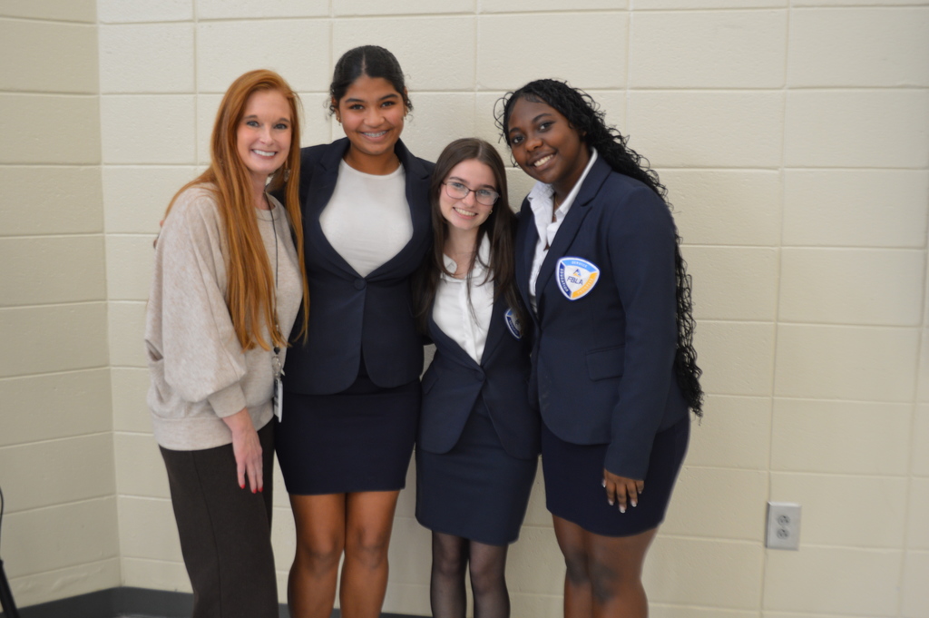 fbla members speaking about ctae month