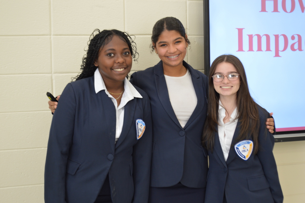 fbla members speaking about ctae month