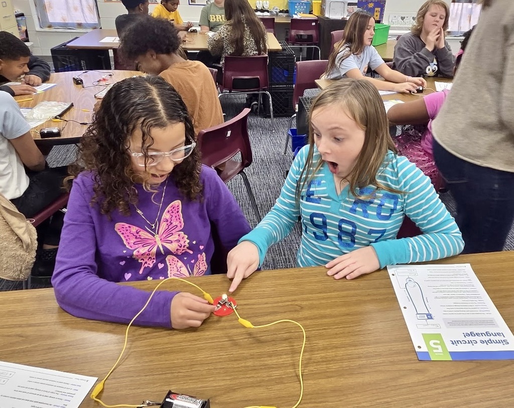 students working on project