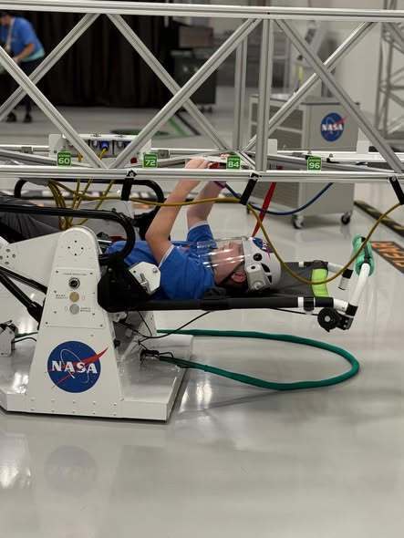students exploring the Kennedy Space Center