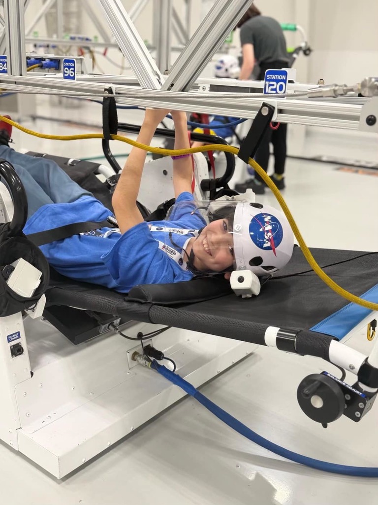 students exploring the Kennedy Space Center