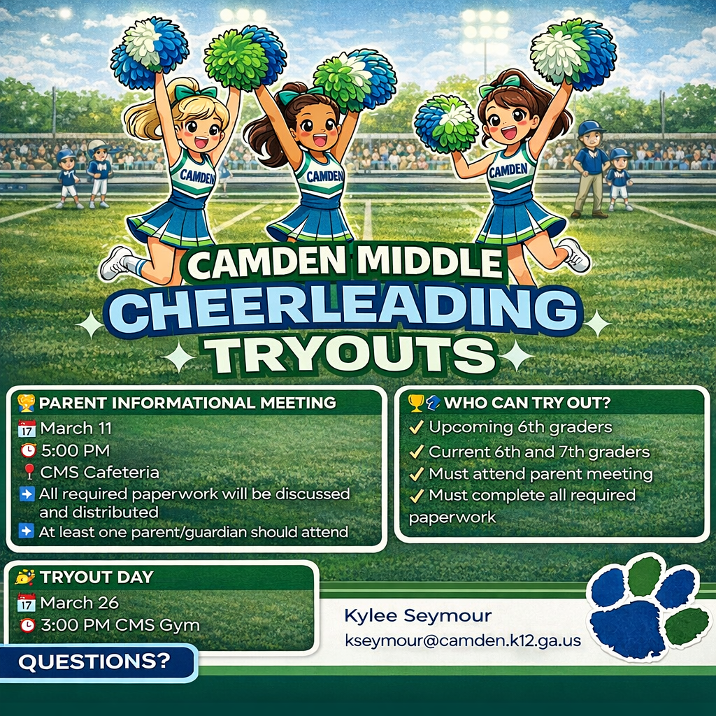 CMS Cheer Tryouts