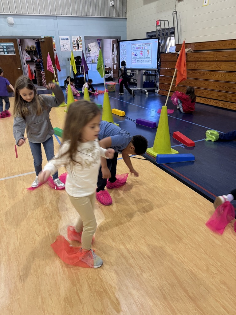 students in gym class