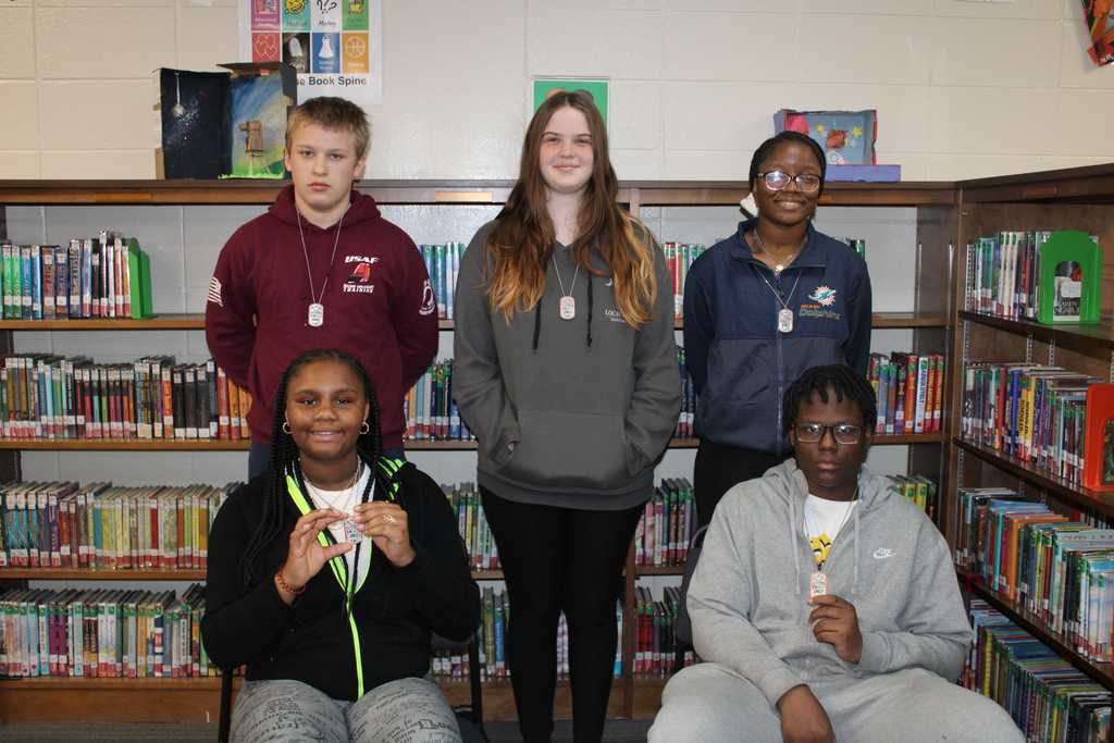 3rd place team for Jack Frost Math Competition