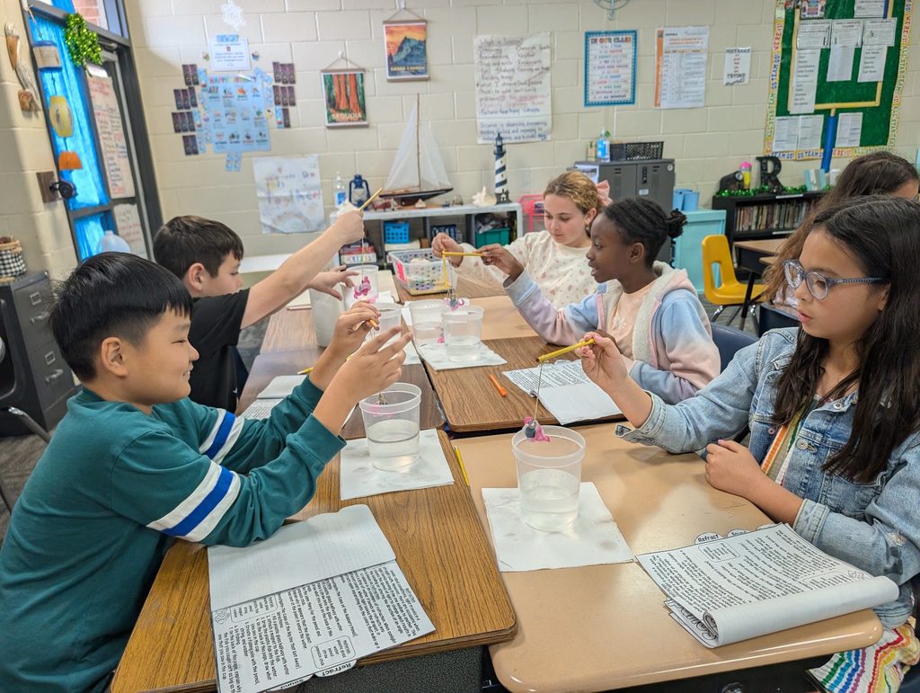 students doing assignment