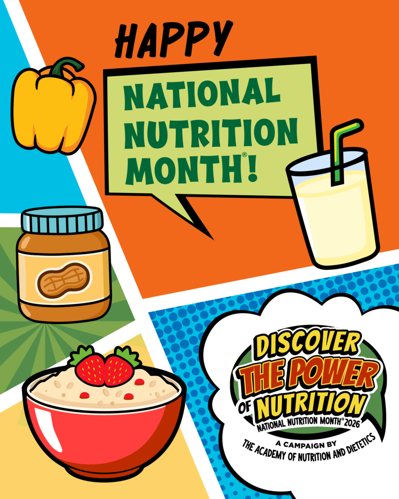 national nutrition month graphic