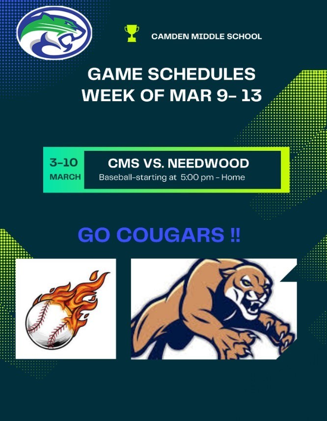 CMS Athletic Schedule