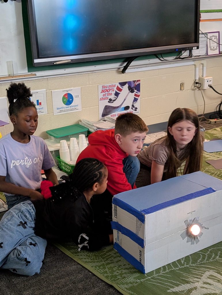 students doing experiment