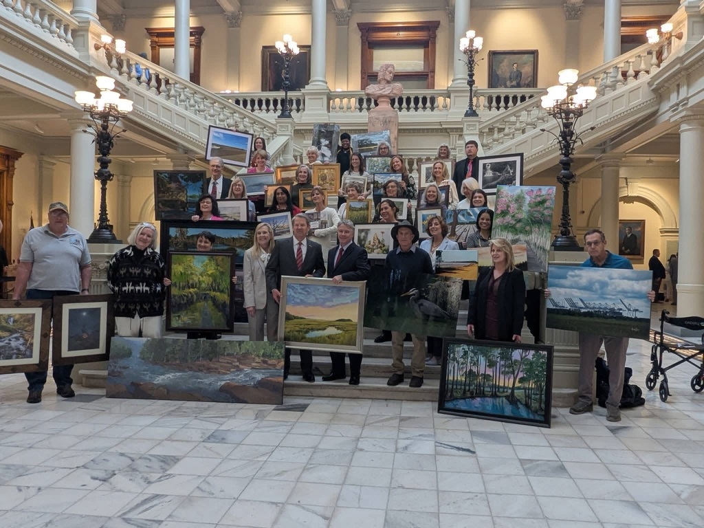 dougherty with georgia governor Kemp