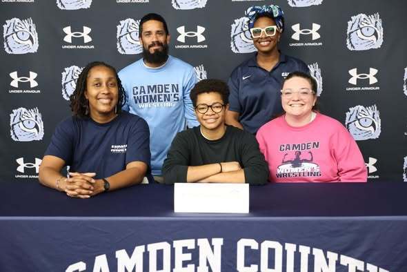 Anneliese Rutherford signing