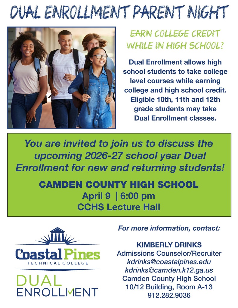 DE Spring Parent Night