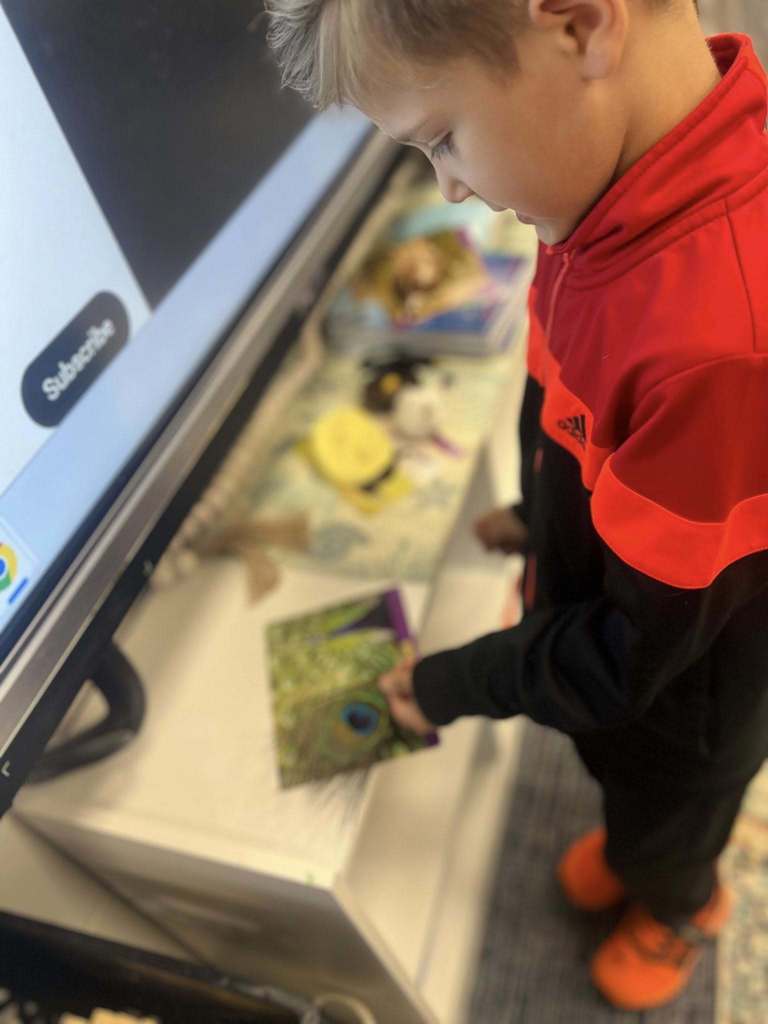 students working on assignment